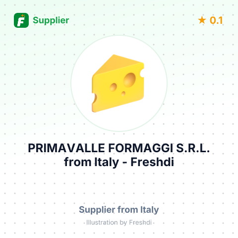 PRIMAVALLE FORMAGGI S.R.L. – summary card, no photo uploaded yet