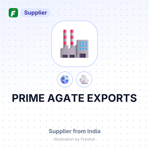 PRIME AGATE EXPORTS – summary card, no photo uploaded yet