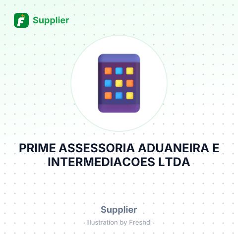 PRIME ASSESSORIA ADUANEIRA E INTERMEDIACOES LTDA – summary card, no photo uploaded yet