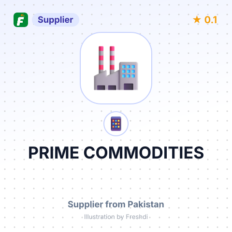 PRIME COMMODITIES – summary card, no photo uploaded yet