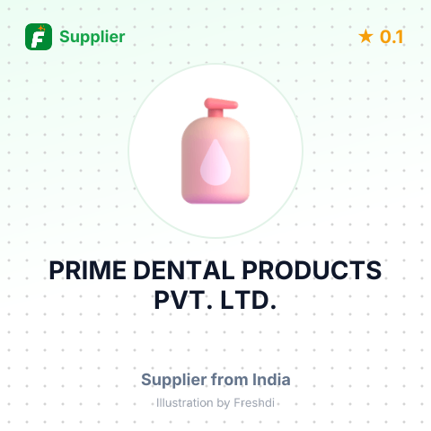 PRIME DENTAL PRODUCTS PVT. LTD. – summary card, no photo uploaded yet