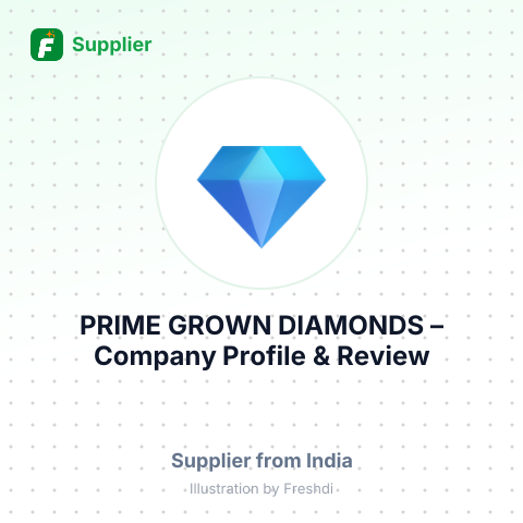 PRIME GROWN DIAMONDS – summary card, no photo uploaded yet