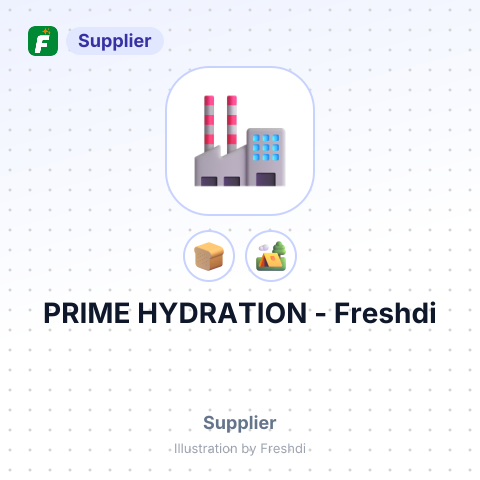 PRIME HYDRATION – summary card, no photo uploaded yet