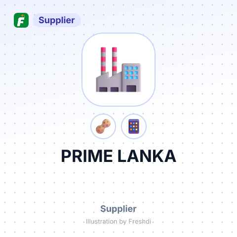 PRIME LANKA – summary card, no photo uploaded yet