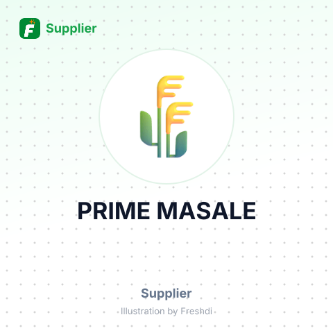 PRIME MASALE – summary card, no photo uploaded yet
