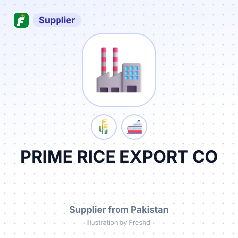 PRIME RICE EXPORT CO – summary card, no photo uploaded yet