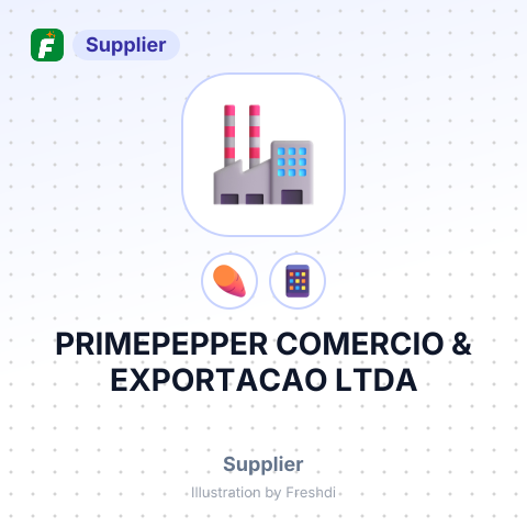 PRIMEPEPPER COMERCIO & EXPORTACAO LTDA – summary card, no photo uploaded yet