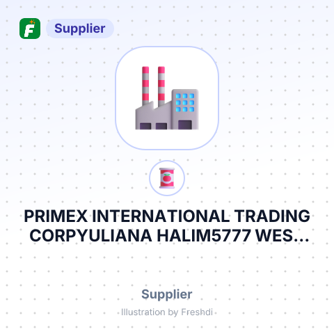 PRIMEX INTERNATIONAL TRADING CORPYULIANA HALIM5777 WEST CENTURY BLVD, SUITE1485LOS ANGELES, CA – summary card, no photo uploaded yet