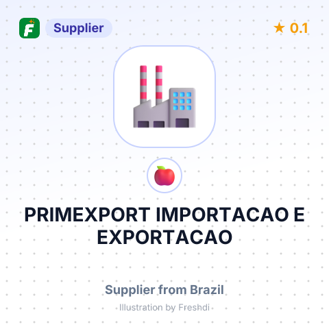 PRIMEXPORT IMPORTACAO E EXPORTACAO – summary card, no photo uploaded yet