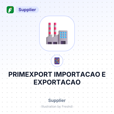 PRIMEXPORT IMPORTACAO E EXPORTACAO – summary card, no photo uploaded yet