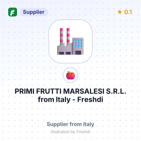 PRIMI FRUTTI MARSALESI S.R.L. – summary card, no photo uploaded yet