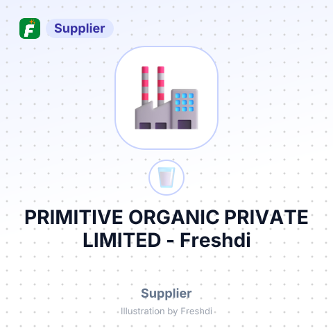 PRIMITIVE ORGANIC PRIVATE LIMITED – summary card, no photo uploaded yet