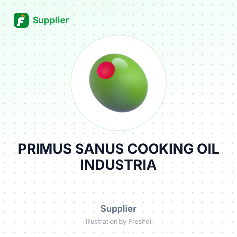 PRIMUS SANUS COOKING OIL INDUSTRIA – summary card, no photo uploaded yet