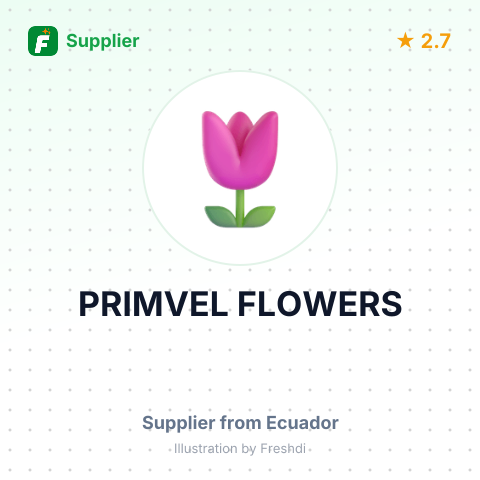 PRIMVEL FLOWERS – summary card, no photo uploaded yet
