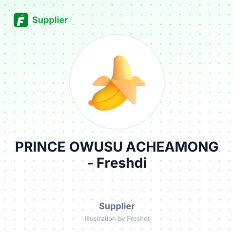 PRINCE OWUSU ACHEAMONG – summary card, no photo uploaded yet