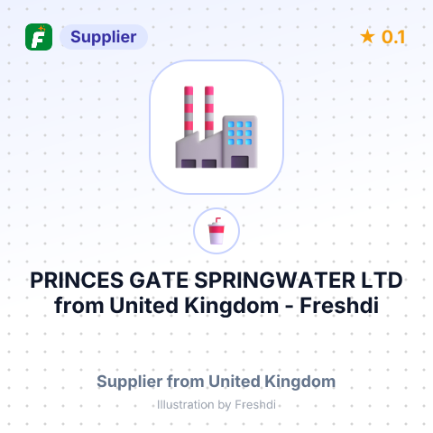 PRINCES GATE SPRINGWATER LTD – summary card, no photo uploaded yet