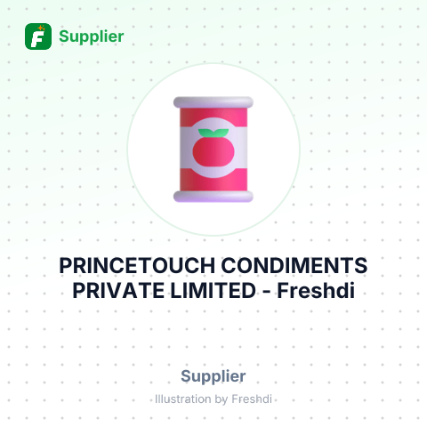 PRINCETOUCH CONDIMENTS PRIVATE LIMITED – summary card, no photo uploaded yet
