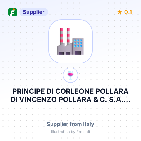 PRINCIPE DI CORLEONE POLLARA DI VINCENZO POLLARA & C. S.A.S. – summary card, no photo uploaded yet