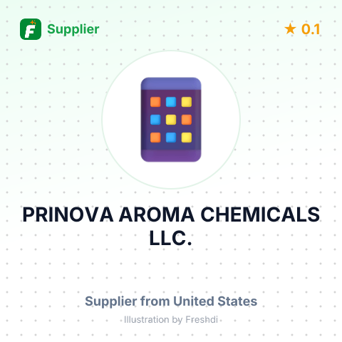 PRINOVA AROMA CHEMICALS LLC. – summary card, no photo uploaded yet