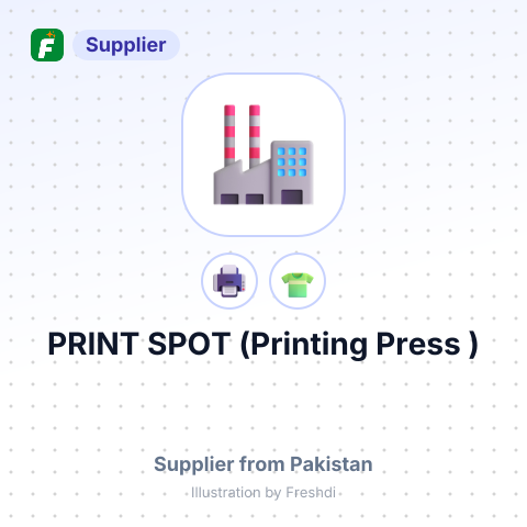 PRINT SPOT (Printing Press ) – summary card, no photo uploaded yet
