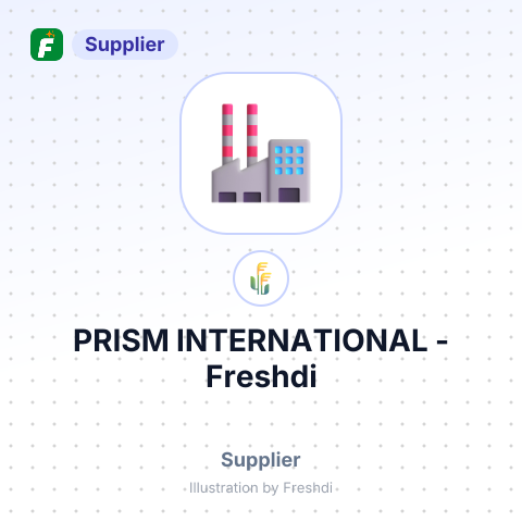 PRISM INTERNATIONAL – summary card, no photo uploaded yet