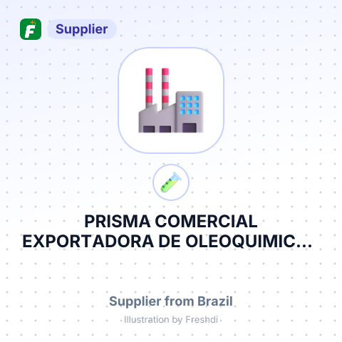 PRISMA COMERCIAL EXPORTADORA DE OLEOQUIMICOS LTDA. – summary card, no photo uploaded yet