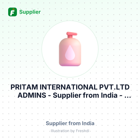 PRITAM INTERNATIONAL PVT.LTD ADMINS – summary card, no photo uploaded yet