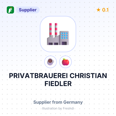 PRIVATBRAUEREI CHRISTIAN FIEDLER – summary card, no photo uploaded yet