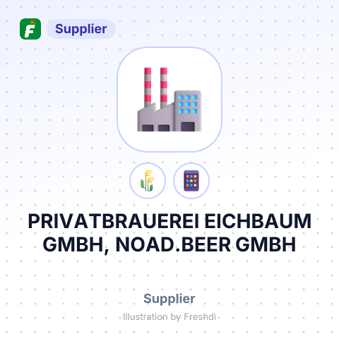 PRIVATBRAUEREI EICHBAUM GMBH, NOAD.BEER GMBH – summary card, no photo uploaded yet