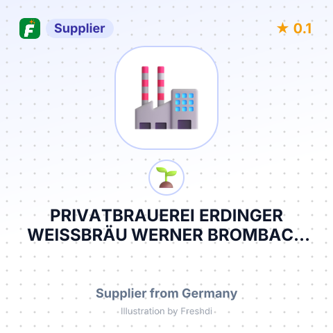 PRIVATBRAUEREI ERDINGER WEISSBRÄU WERNER BROMBACH GMBH – summary card, no photo uploaded yet