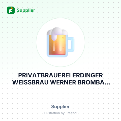 PRIVATBRAUEREI ERDINGER WEISSBRAU WERNER BROMBAC GMBH – summary card, no photo uploaded yet