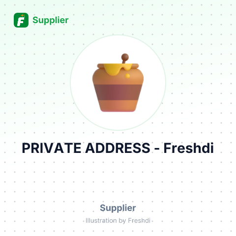 PRIVATE ADDRESS – summary card, no photo uploaded yet