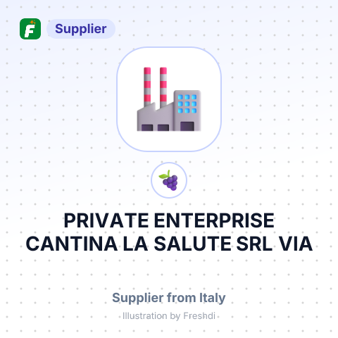 PRIVATE ENTERPRISE CANTINA LA SALUTE SRL VIA SALUTE 8 31047 PONTE DI PIAVE TV ITALY – summary card, no photo uploaded yet