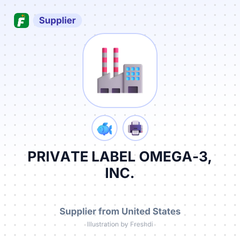 PRIVATE LABEL OMEGA-3, INC. – summary card, no photo uploaded yet