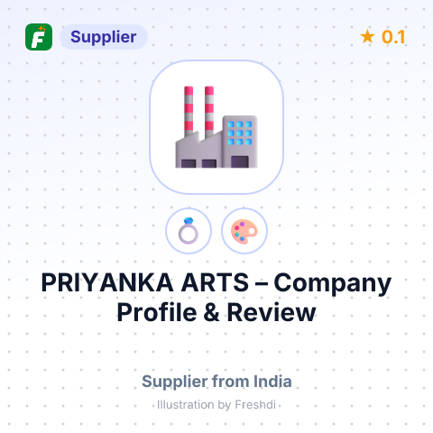 PRIYANKA ARTS – summary card, no photo uploaded yet