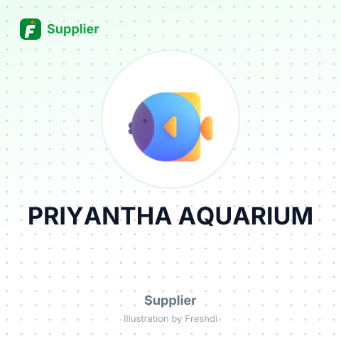 PRIYANTHA AQUARIUM – summary card, no photo uploaded yet