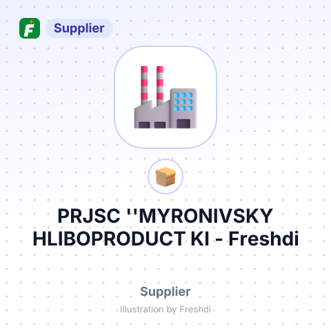 PRJSC ''MYRONIVSKY HLIBOPRODUCT KI – summary card, no photo uploaded yet
