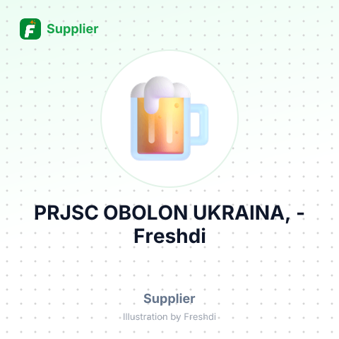 PRJSC OBOLON UKRAINA, – summary card, no photo uploaded yet