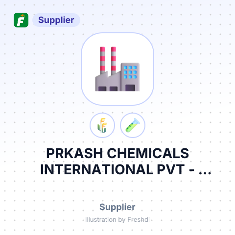 PRKASH CHEMICALS INTERNATIONAL PVT – summary card, no photo uploaded yet