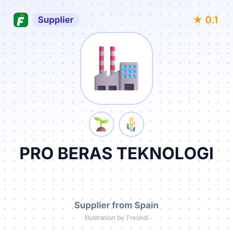 PRO BERAS TEKNOLOGI – summary card, no photo uploaded yet