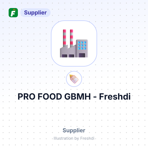 PRO FOOD GBMH – summary card, no photo uploaded yet