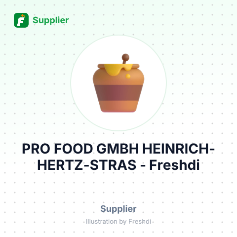 PRO FOOD GMBH HEINRICH-HERTZ-STRAS – summary card, no photo uploaded yet