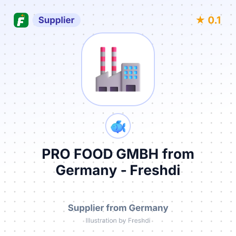 PRO FOOD GMBH – summary card, no photo uploaded yet
