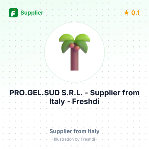 PRO.GEL.SUD S.R.L. – summary card, no photo uploaded yet