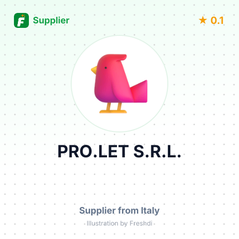 PRO.LET S.R.L. – summary card, no photo uploaded yet