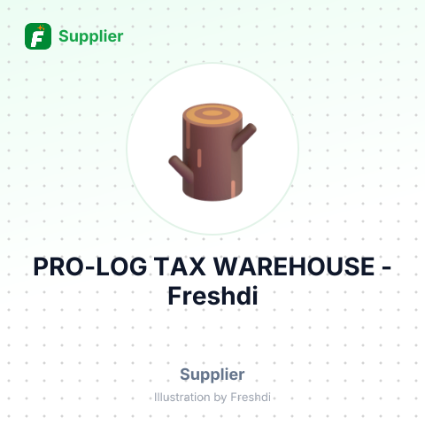 PRO-LOG TAX WAREHOUSE – summary card, no photo uploaded yet