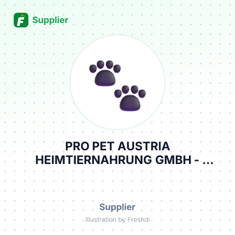 PRO PET AUSTRIA HEIMTIERNAHRUNG GMBH – summary card, no photo uploaded yet