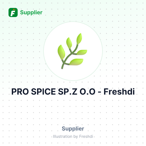 PRO SPICE SP.Z O.O – summary card, no photo uploaded yet