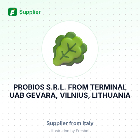 PROBIOS S.R.L. FROM TERMINAL UAB GEVARA, VILNIUS, LITHUANIA – summary card, no photo uploaded yet