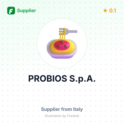 PROBIOS S.p.A. – summary card, no photo uploaded yet
